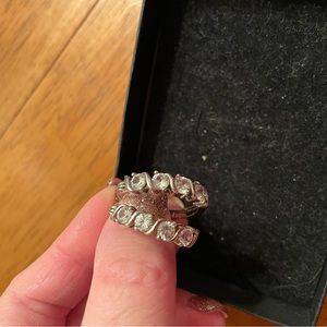 Diamond Hoop Earrings